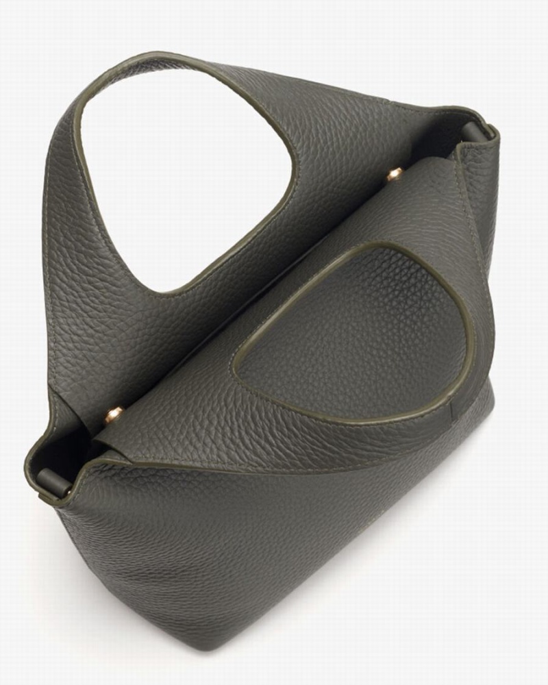Bolso Tote Cuyana Mini System Mujer Verde Oscuro | LZN3855VF