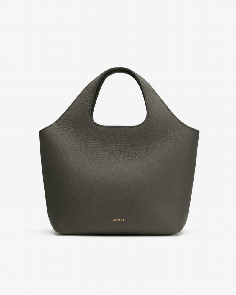 Bolso Tote Cuyana Mini System Mujer Verde Oscuro | LZN3855VF