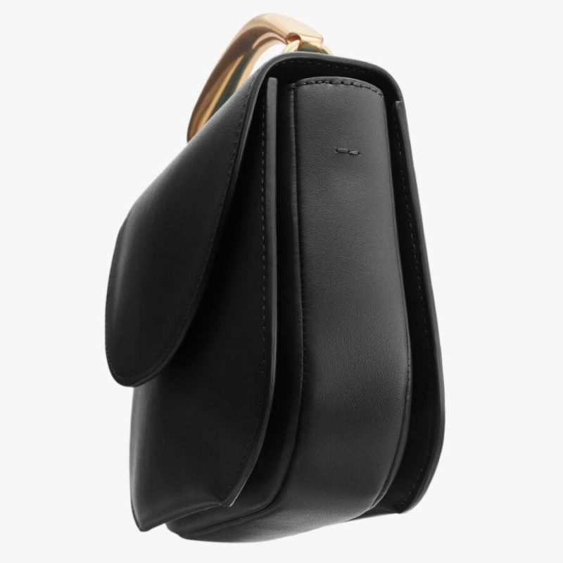 Bolso Tote Cuyana Sculpted Handle Mujer Negras | KAL8452FV