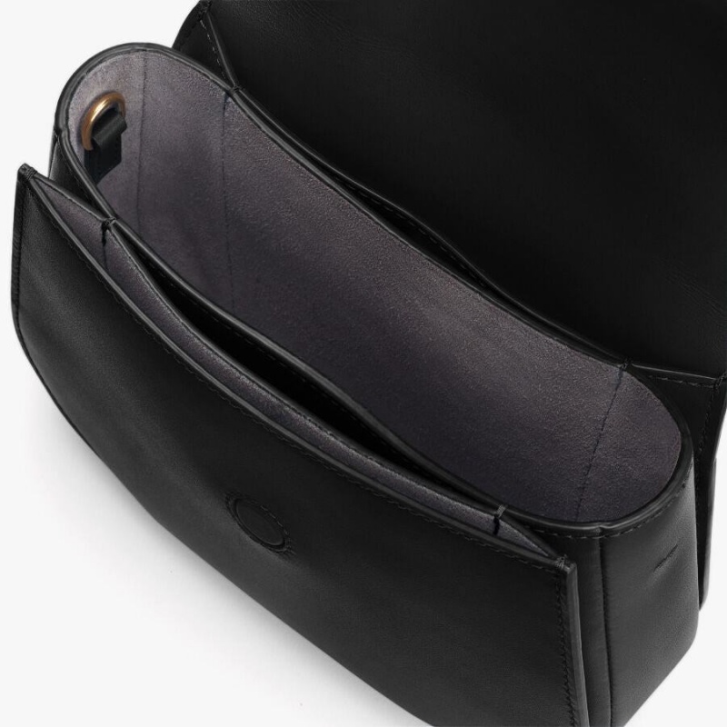 Bolso Tote Cuyana Sculpted Handle Mujer Negras | KAL8452FV