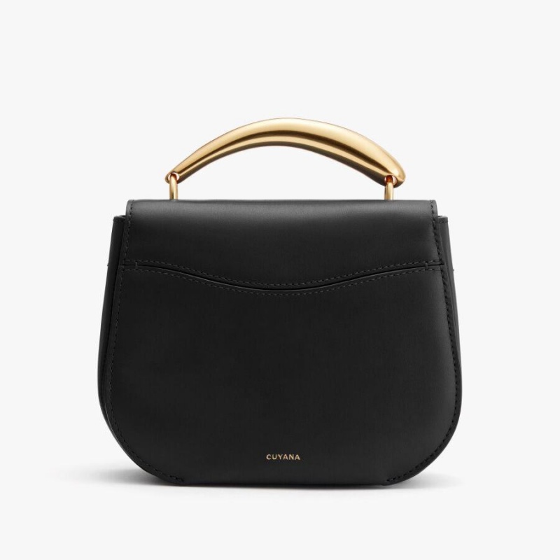 Bolso Tote Cuyana Sculpted Handle Mujer Negras | KAL8452FV