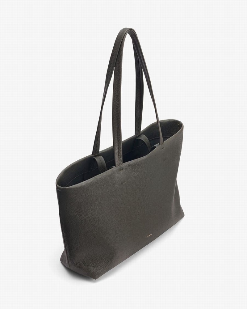 Bolso Tote Cuyana Small Easy Mujer Verde Oscuro | KMB5130NO