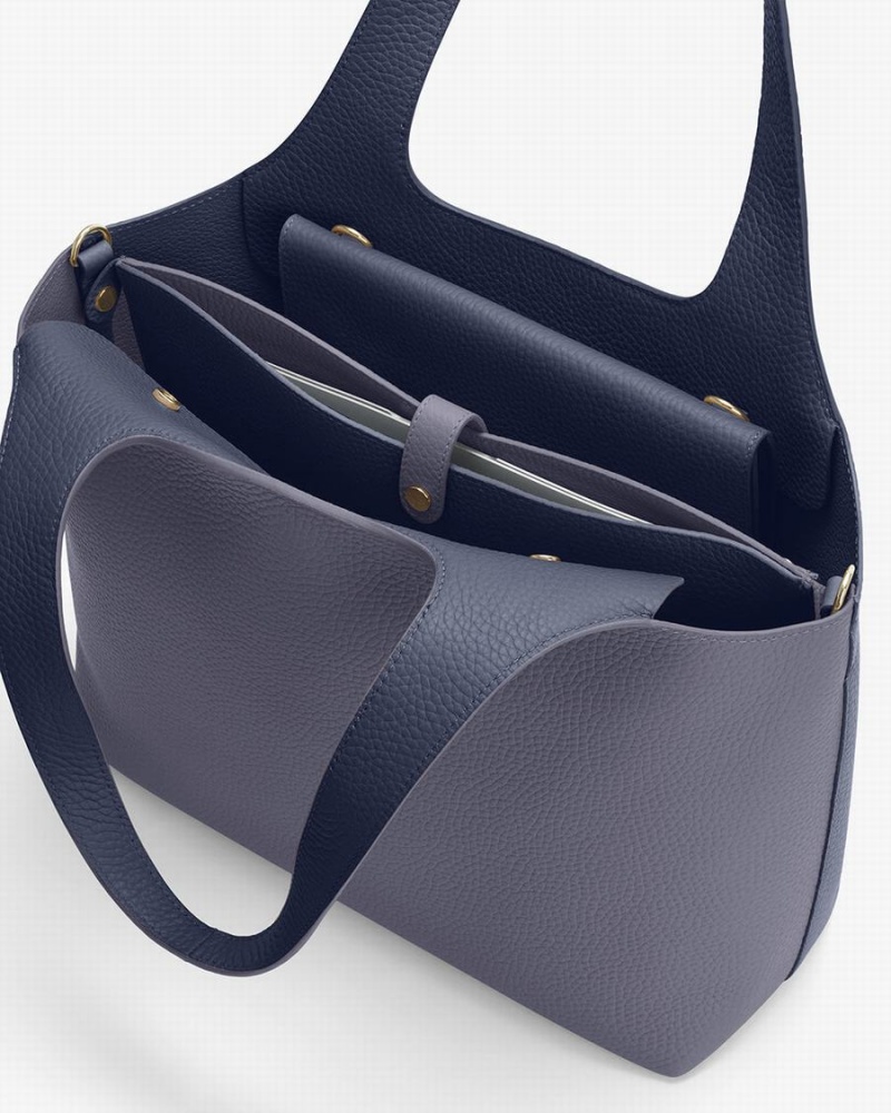 Bolso Tote Cuyana System Mujer Azul Marino | OJG530VW