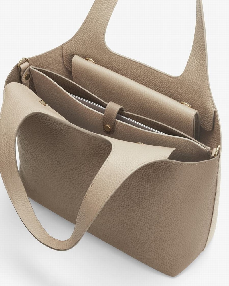 Bolso Tote Cuyana System Mujer Gris | YSN7857AN