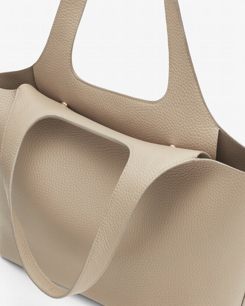 Bolso Tote Cuyana System Mujer Gris | YSN7857AN