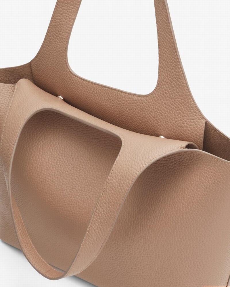 Bolso Tote Cuyana System Mujer Kaki | IOJ278RK