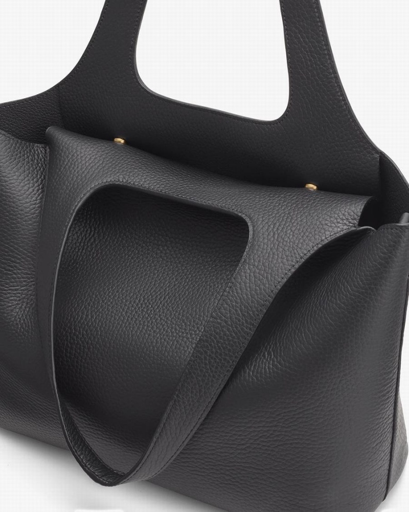 Bolso Tote Cuyana System Mujer Negras | JYF8737NX