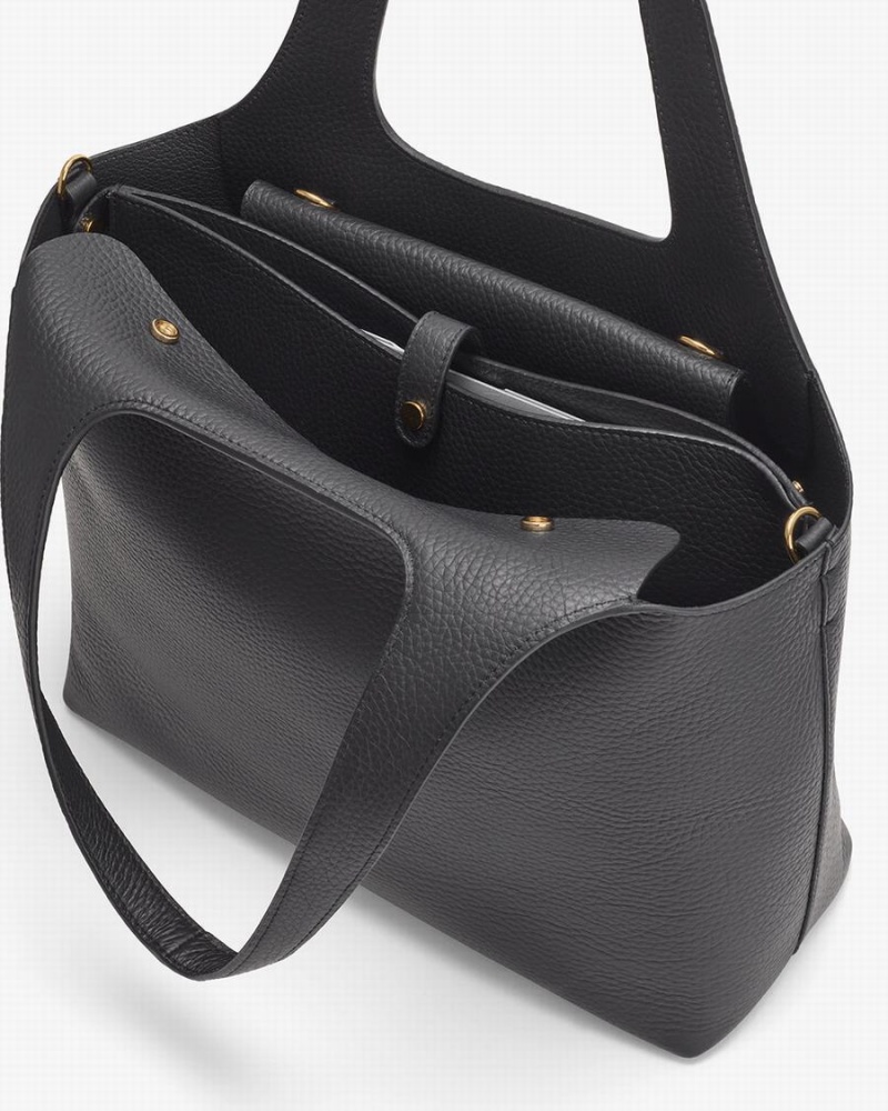 Bolso Tote Cuyana System Mujer Negras | JYF8737NX
