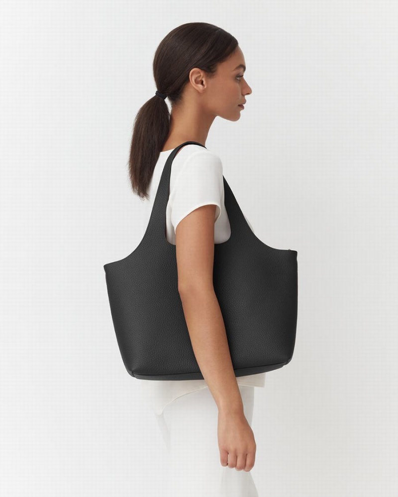 Bolso Tote Cuyana System Mujer Negras | JYF8737NX