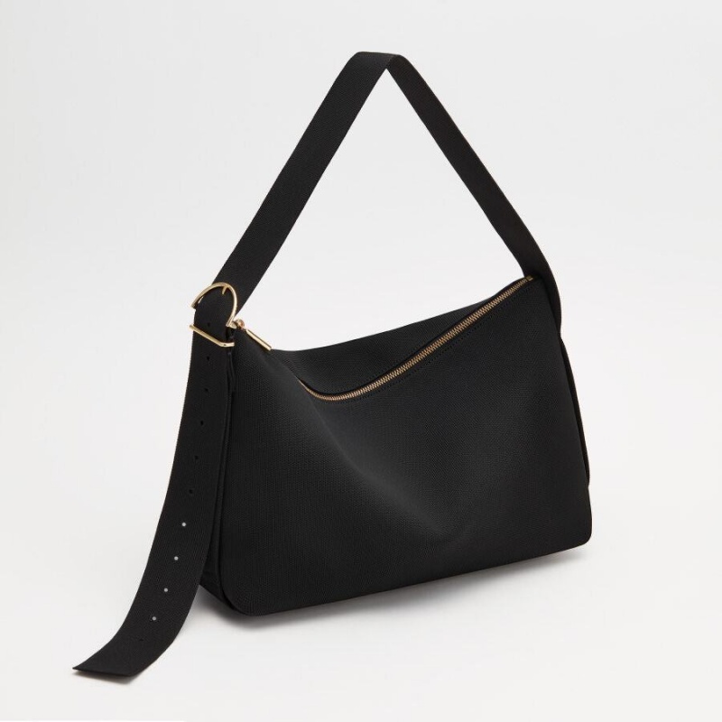 Bolsos Cruzados Cuyana Sling Mujer Negras | LGY7364BF