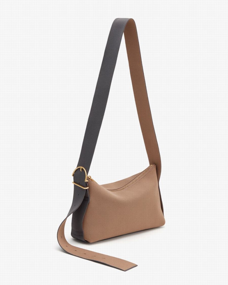 Bolsos Cruzados Cuyana Small Sling Mujer Kaki | TQO3113MX
