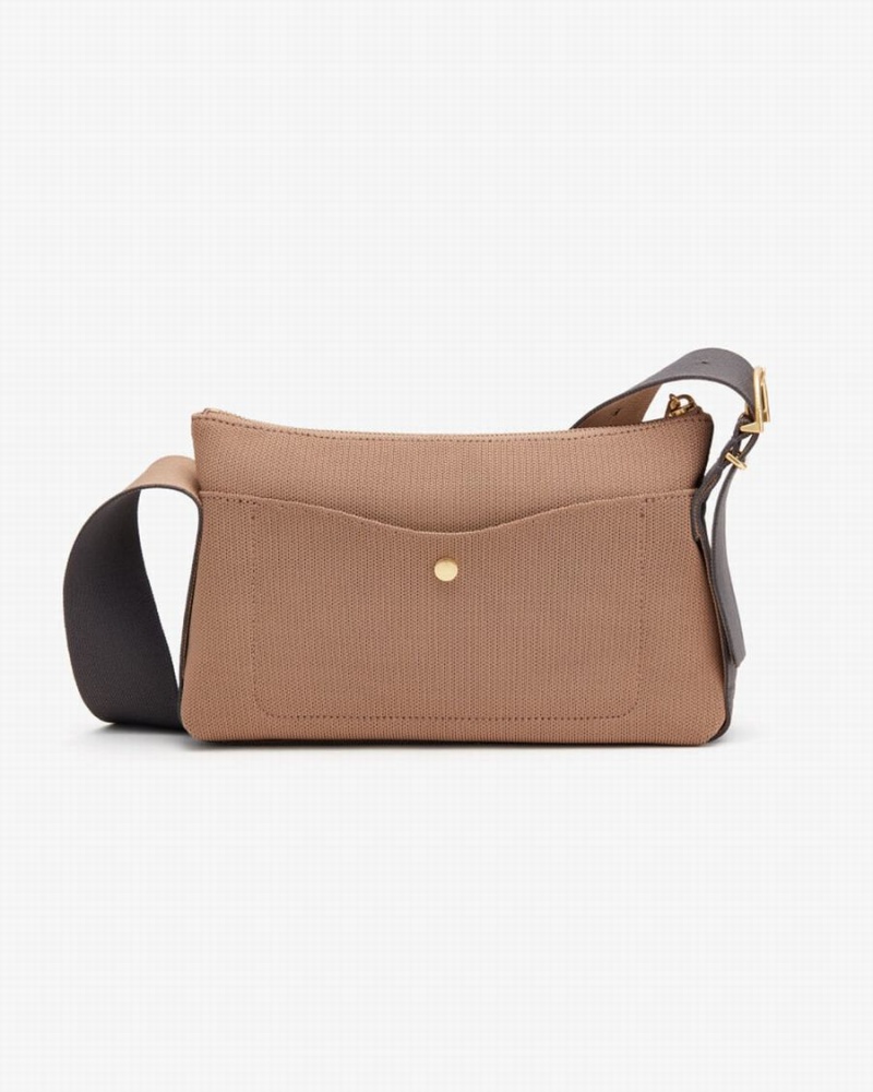 Bolsos Cruzados Cuyana Small Sling Mujer Kaki | TQO3113MX