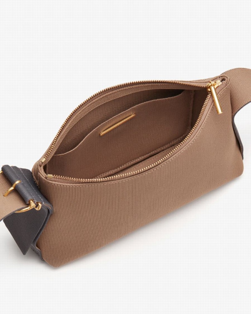Bolsos Cruzados Cuyana Small Sling Mujer Kaki | TQO3113MX