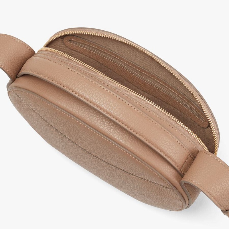 Bolsos Cruzados Cuyana Top Handle Mujer Kaki | RRZ8367SG