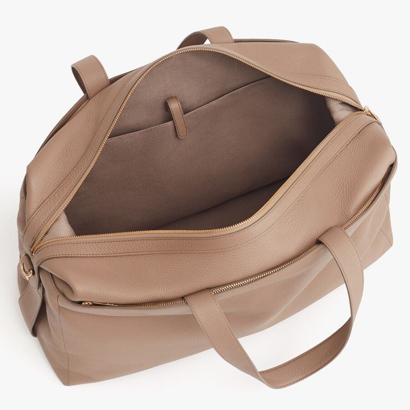 Bolsos De Viaje Cuyana Large Mujer Kaki | SUA1569KL