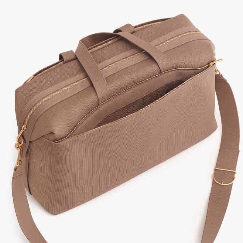 Bolsos De Viaje Cuyana Large Mujer Kaki | EAM8231QZ