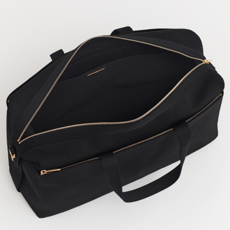 Bolsos De Viaje Cuyana Large Mujer Negras | DUP390NB