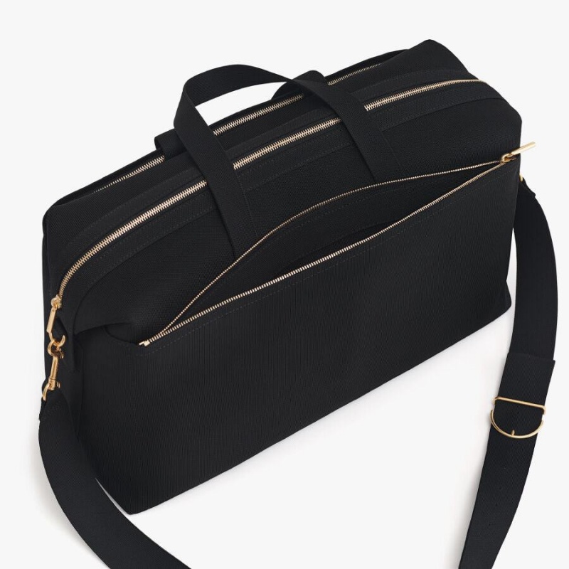 Bolsos De Viaje Cuyana Large Mujer Negras | DUP390NB