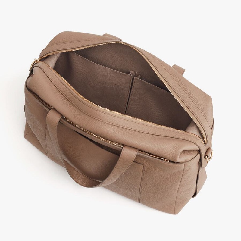 Bolsos De Viaje Cuyana Medium Mujer Kaki | JCE917BP