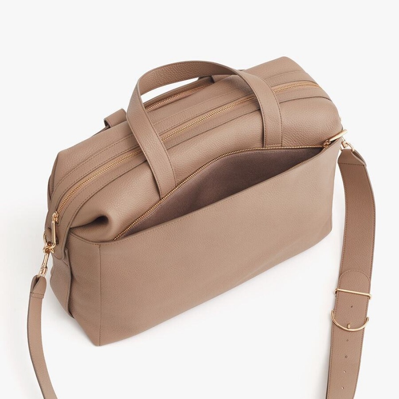 Bolsos De Viaje Cuyana Medium Mujer Kaki | JCE917BP