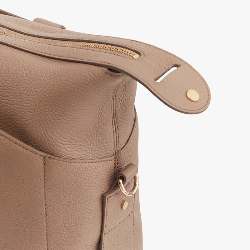 Bolsos De Viaje Cuyana Medium Mujer Kaki | JCE917BP
