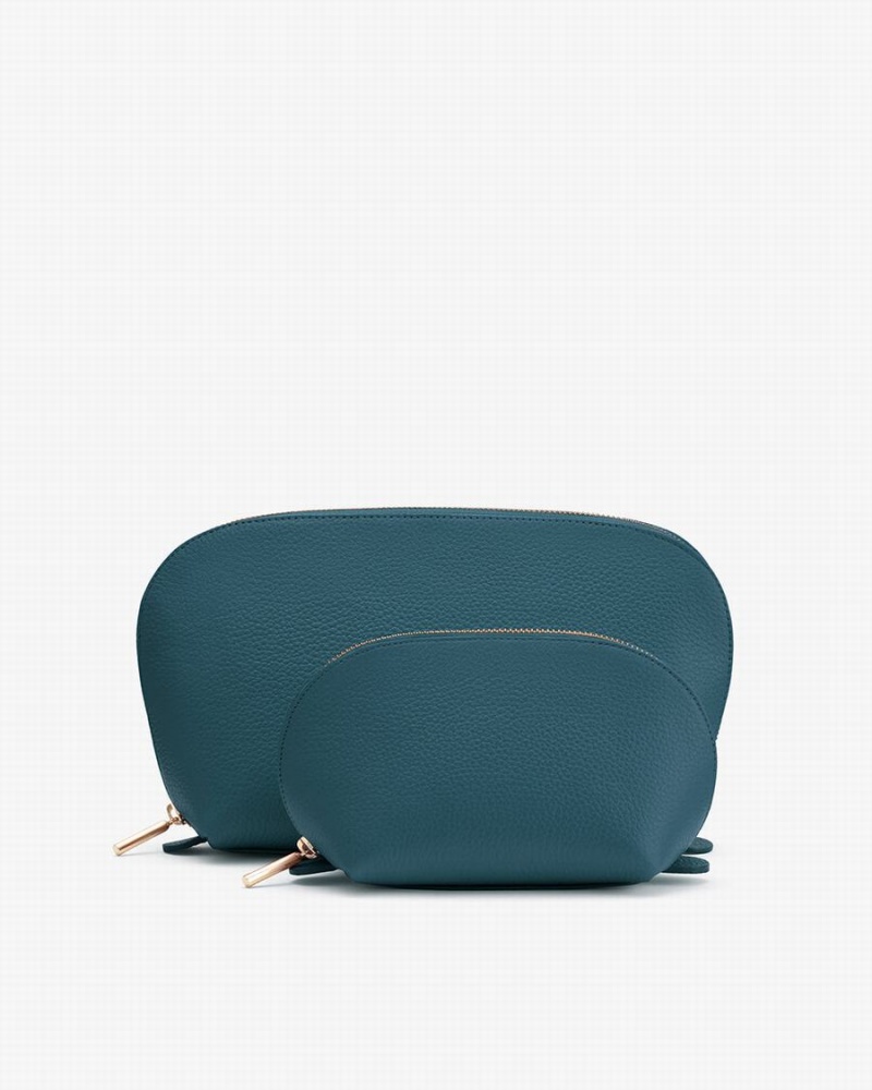 Bolsos De Viaje Cuyana Set Mujer Azules Oscuro | NVM2869BM