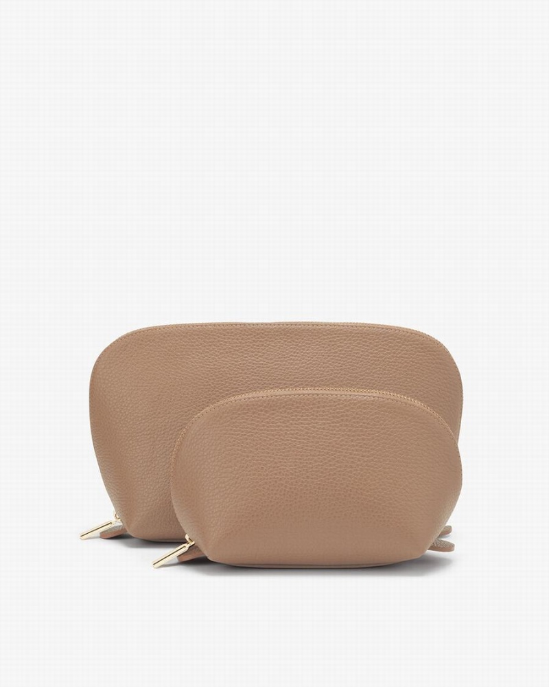Bolsos De Viaje Cuyana Set Mujer Kaki | ORS8324HZ