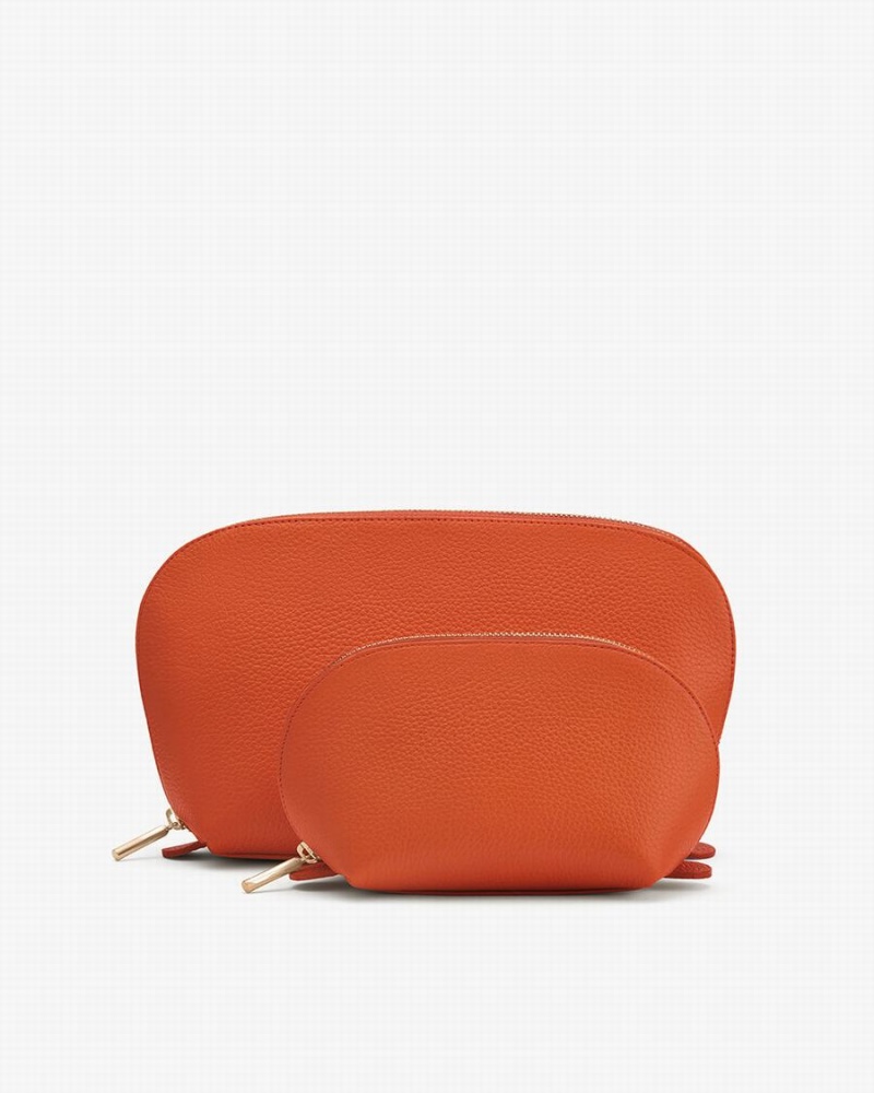 Bolsos De Viaje Cuyana Set Mujer Naranjas | XBG9834WY