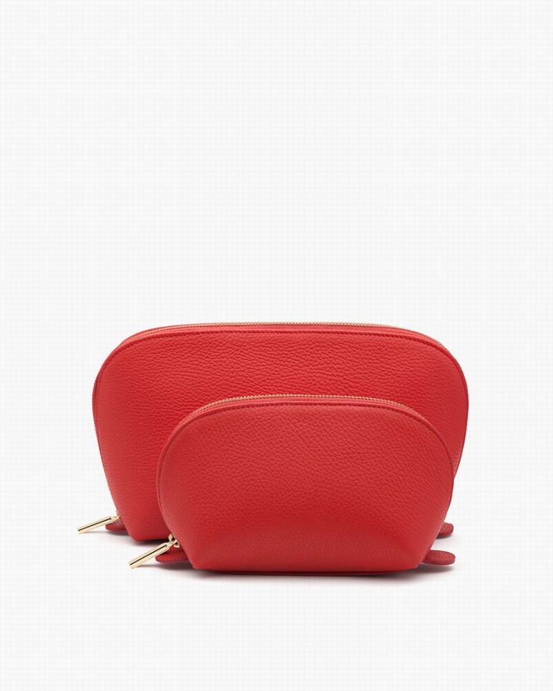 Bolsos De Viaje Cuyana Set Mujer Rojas | RBD699PF