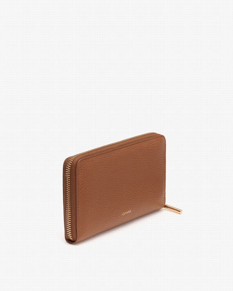 Carteras Cuyana Classic Zip Around Mujer Rosas | IOM324MM