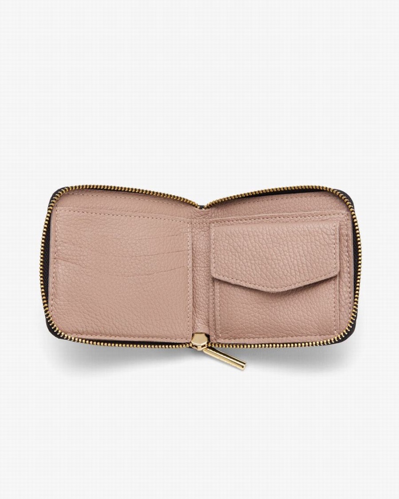 Carteras Cuyana Small Classic Zip Around Mujer Verde Oscuro | CBA4970FH