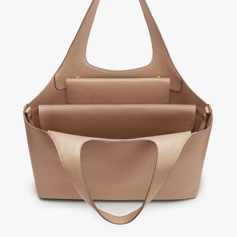 Carteras Cuyana Tech Carryall 13-inch Mujer Kaki | MVN1834ZR