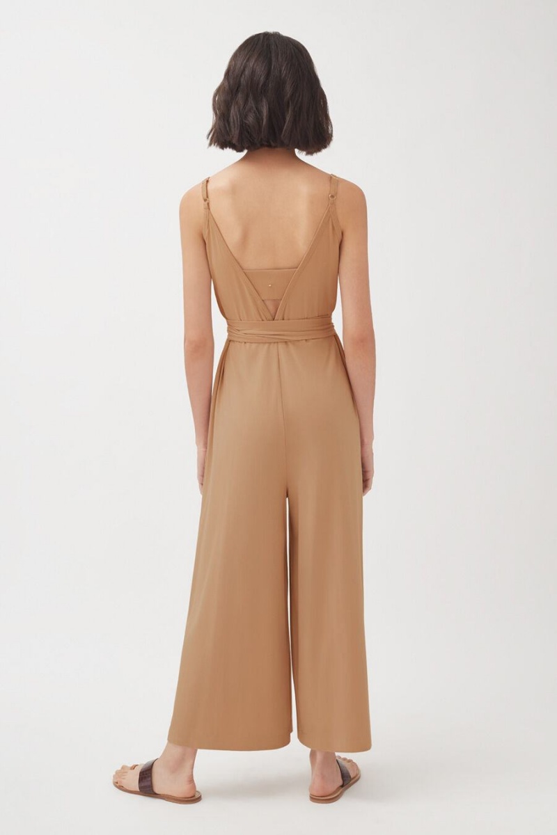 Mono Cuyana V-Back Mujer Marrones | PPT3617VI