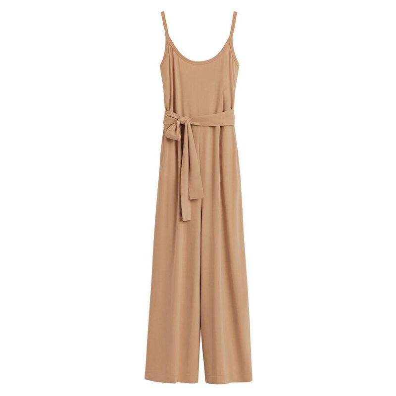 Mono Cuyana V-Back Mujer Marrones | PPT3617VI