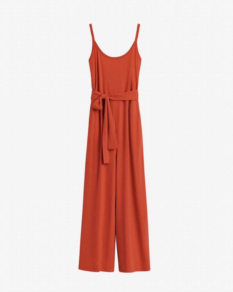 Mono Cuyana V-Back Mujer Naranjas | DAO6617PJ