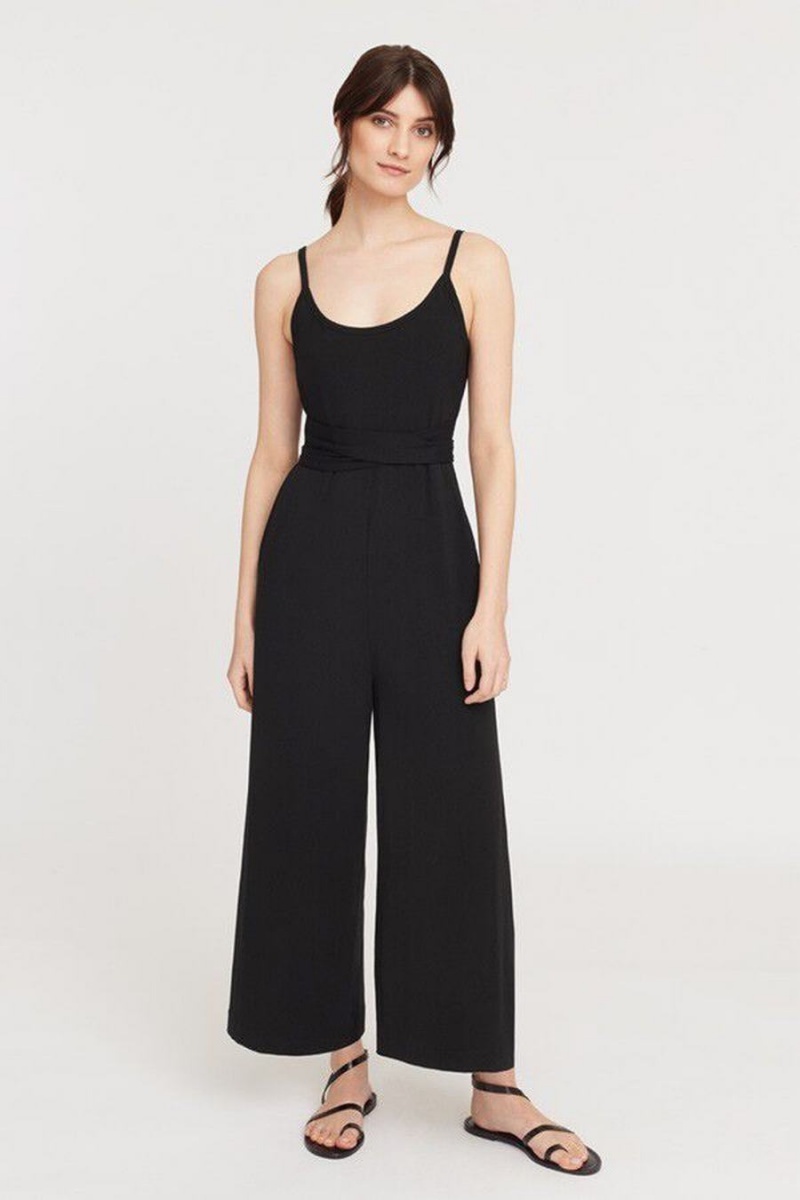 Mono Cuyana V-Back Mujer Negras | GHO7763II