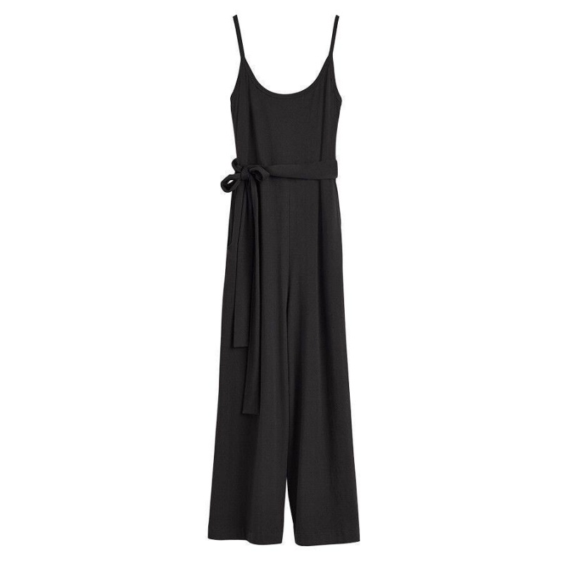 Mono Cuyana V-Back Mujer Negras | GHO7763II