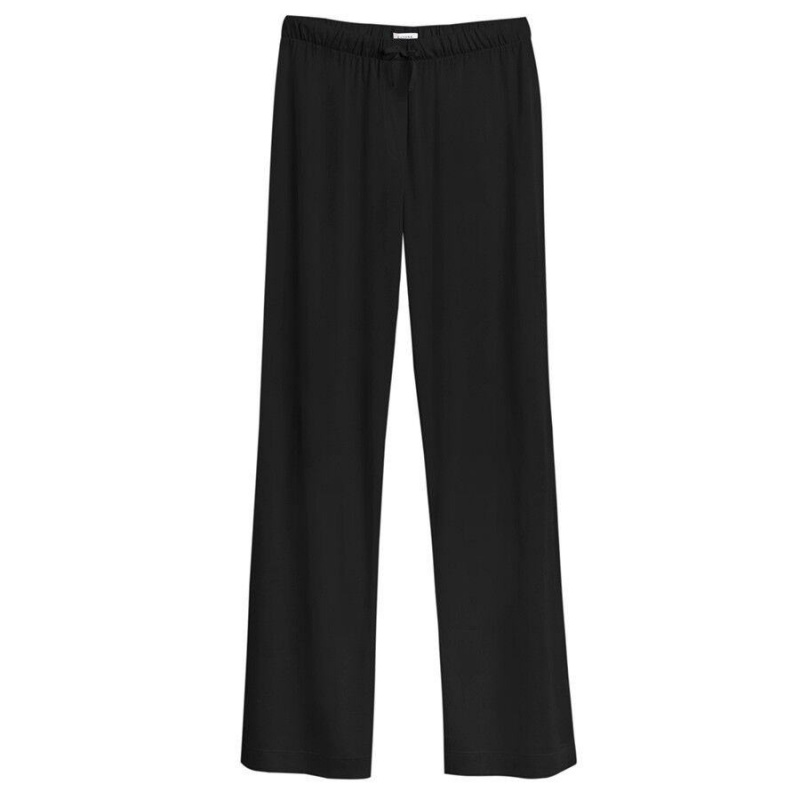 Pantalon Cuyana Organic Pima Classic Mujer Negras | KGX2117UY