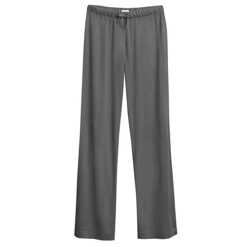 Pantalon Cuyana Organic Pima Classic Mujer Gris | QBK1820WD