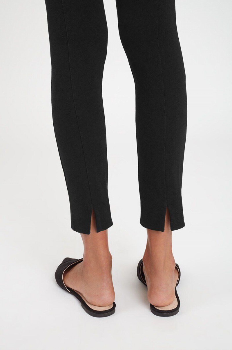 Pantalon Cuyana Ponte Legging Mujer Negras | ISN715JS