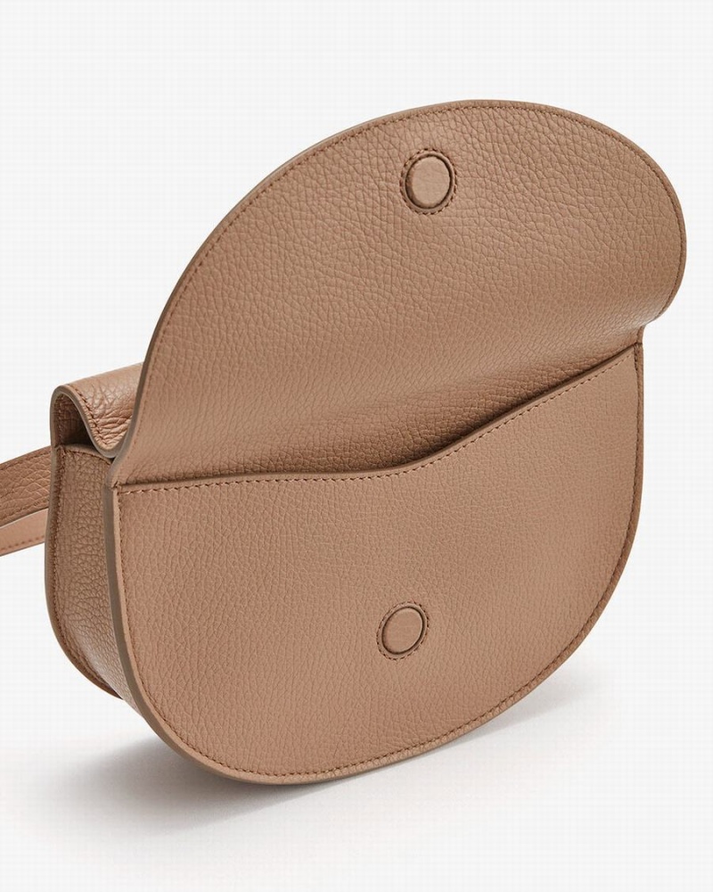 Riñonera Cuyana Double Moon Mujer Kaki | TVC3867ZJ